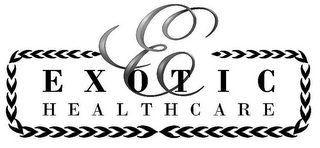 E EXOTIC HEALTHCARE logo