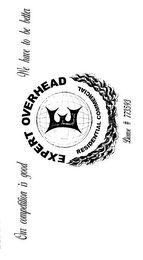 E EXPERT OVERHEAD RESDENTIAL COMMERCIAL logo