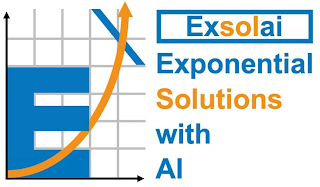 E EXSOLAI EXPONENTIAL SOLUTIONS WITH AI logo