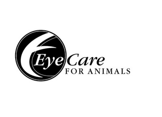 E EYE CARE FOR ANIMALS logo