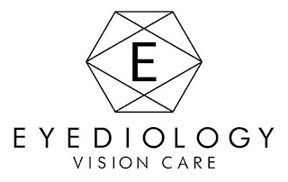 E EYEDIOLOGY VISION CARE logo