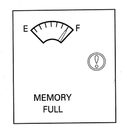E F MEMORY FULL logo