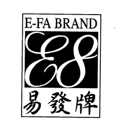 E-FA BRAND E8 logo