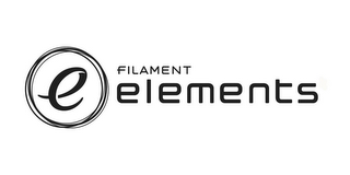 E FILAMENT ELEMENTS logo