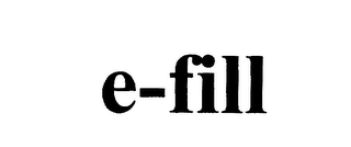 E-FILL logo