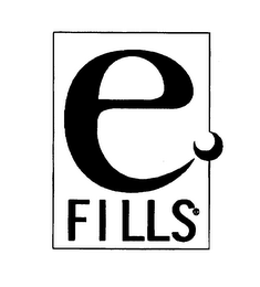 E FILLS logo