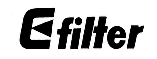 E FILTER logo