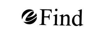 E FIND logo