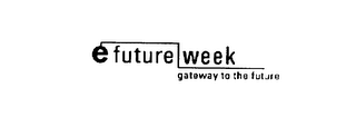 E FUTURE WEEK GATEWAY TO THE FUTURE logo
