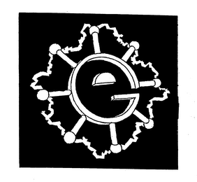 E G logo