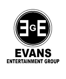 E G E EVANS ENTERTAINMENT GROUP logo