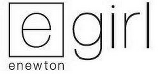 E GIRL ENEWTON logo