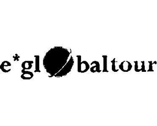 E *GLOBAL TOUR logo