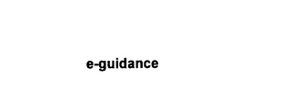 E GUIDANCE logo