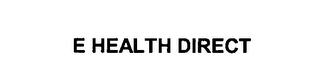 E HEALTH DIRECT logo