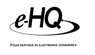 E-HQ YOUR PARTNER IN ELECTRONIC COMMERCE logo