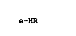 E-HR logo