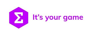 E IT'S YOUR GAME logo