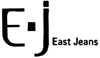 E J EAST JEANS logo