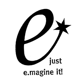 E. JUST E.MAGINE IT! logo