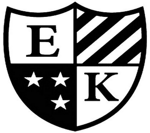 E K logo