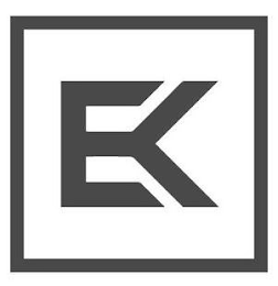 E K logo
