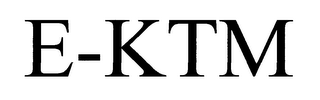 E-KTM logo