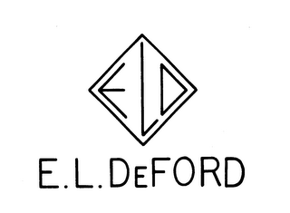 E. L. DEFORD  E L D