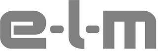 E-L-M logo