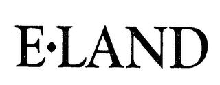 E LAND logo