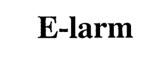 E-LARM logo