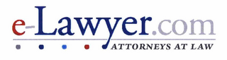E-LAWYER.COM ATTORNEYS AT LAW logo