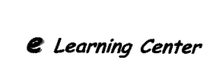 E LEARNING CENTER logo