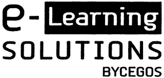 E-LEARNING SOLUTIONS BYCEGOS logo