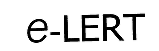E-LERT logo