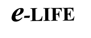 E-LIFE logo