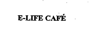 E-LIFE CAFE logo