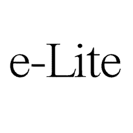 E-LITE logo