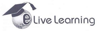 E LIVE LEARNING logo