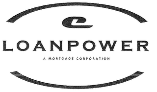 E-LOANPOWER A MORTGAGE CORPORATION logo