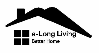 E-LONG LIVING BETTER HOME logo
