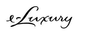 E-LUXURY logo
