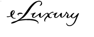 E-LUXURY logo