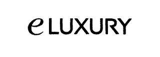 E LUXURY logo