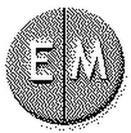 E M logo