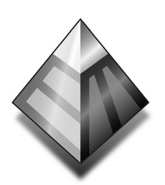 E M logo