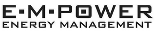 E M POWER ENERGY MANAGEMENT logo