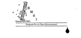 E M S I  PRODUCTS FOR A CLEAN ENVIRONMENT! logo