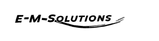E-M-SOLUTIONS logo