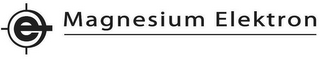 E MAGNESIUM ELEKTRON logo